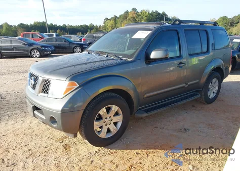 2007 Nissan Pathfinder Le from USA, damaged, VIN 5N1AR18W07C626273